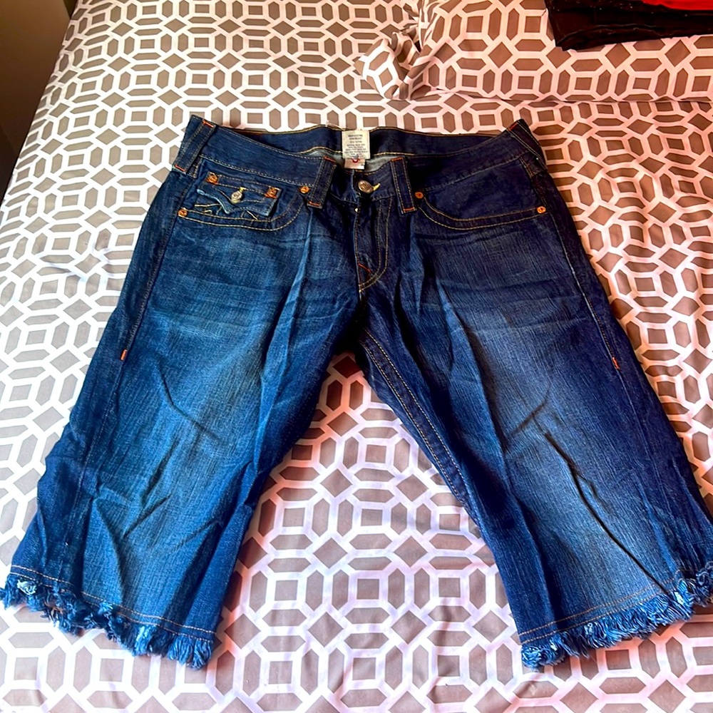 True religion jean shorts